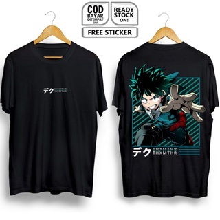 เสื้อยืดผ้าฝ้ายพิมพ์ลายขายดี เสื้อยืดคอสเพลย์ การ์ตูนญี่ปุ่น MIDORIYA DEKU MY HERO ACADEMIA ANIME MANGA KATSUKI SHOTO EI