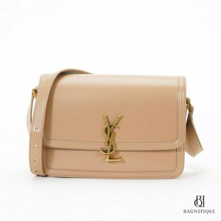 YSL SOLFERINO MEDIUM BEIGE CALF GHW