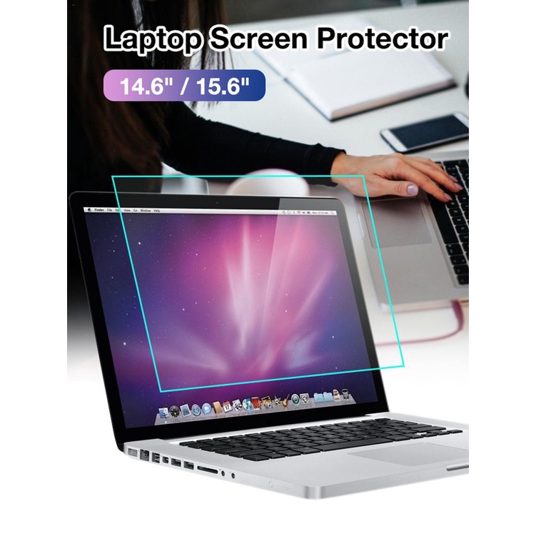 14.6/15.6 Inch Laptop Monitor Universal Anti-glare HD/anti-blue Tempered Screen Film Screen Film LCD