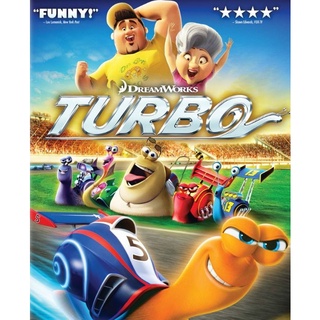 DVD Turbo เทอร์โบ หอยทากจอมซิ่งสายฟ้า : 2013 #หนังการ์ตูน - คอมเมดี้