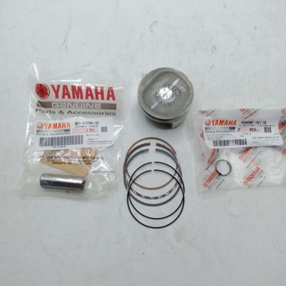 ชุดลูกสูบ+แหวน (YAMAHA) แท้ R-15เก่า/M-SLAZ (ไซร์ STD สแตนดาร์ด) (รหัส: 3C1-E1630-02)