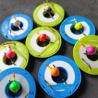 ชุดตกกุ้ง ทุ่นตกกุ้ง ตุ้มเม้ง ออกข้าง สีสดใส บอดี้ 10-12 มม ลุยอ๊อกสบายๆนิ่งๆ