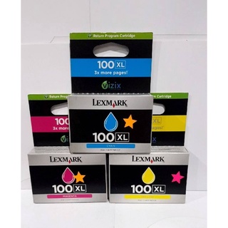 📌Lexmark 100xL♦มี3สี♦พร้อมส่ง