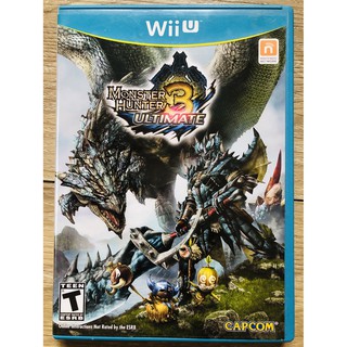 MONSTER HUNTER 3 ULTIMATE WiiU ENG US version แผ่นแท้สำหรับสายสะสม