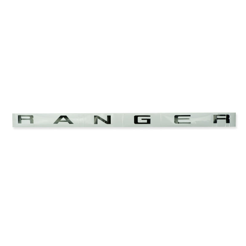 สติ๊กเกอร์ Sticker "RANGER" ติดฝาท้าย ดำ ฟอร์ด Universal Rear Sticker Tailgate Decal Ford Ranger ปี 2012-2018