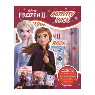 บงกช หนังสือภาษาต่างประเทศ 2-in-1 Activity Bag Disney: Frozen 2