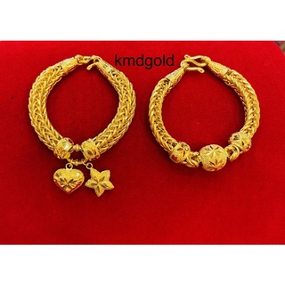 KMDGold สร้อยข้อมือ3บาท  สินค้าทองแท้ พร้อมใบรับประกัน