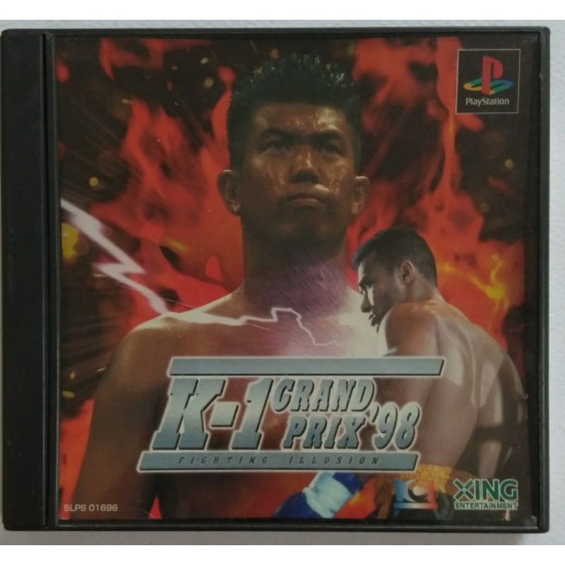 แผ่นเกมส์ K-1 GRAND PRIX '98 K1 [SLPS 01696] PS1 Sony playstation 1 game