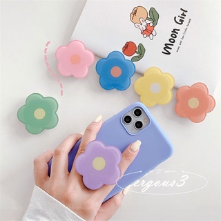 Ins รุ้ง ดอกไม้ น่ารัก เคสโทรศัพท์ ที่ยึด เคสโทรศัพท์ ที่ยึดนิ้ว อุปกรณ์เสริมโทรศัพท์ ขาตั้งแหวนโทรศัพท์มือถือ