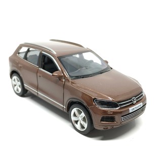 Volkswagen Touareg สีน้ำตาล RMZ City โมเดลรถเหล็ก 1/36 ขนาดยาวประมาณ 12 cm เปิดประตูได้