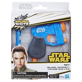 Nerf Micro Shots Star Wars Rey ปืนเนิร์ฟ ไมโคร ช็อตส์ สตาร์ วอร์ส เรย์ พร้อมกระสุนโฟม สินค้าของแท้ลิขสิทธิ์