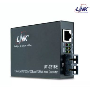 Link UT-0216E Media converter SC Multimode ลดล้างสต็อคมากกว่า 60% มีจำนวนจำกัด
