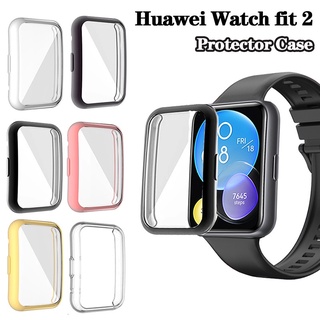 เคสกันรอยหน้าจอ แบบนิ่ม สําหรับ Huawei Watch Fit 2