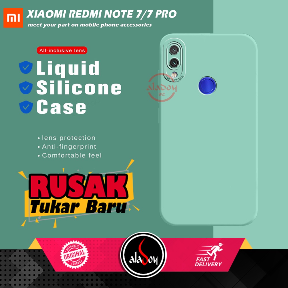 เคส Xiaomi Redmi Note 7,7 Pro Soft Case Liquid Silicone Pro Camera Premium Casing