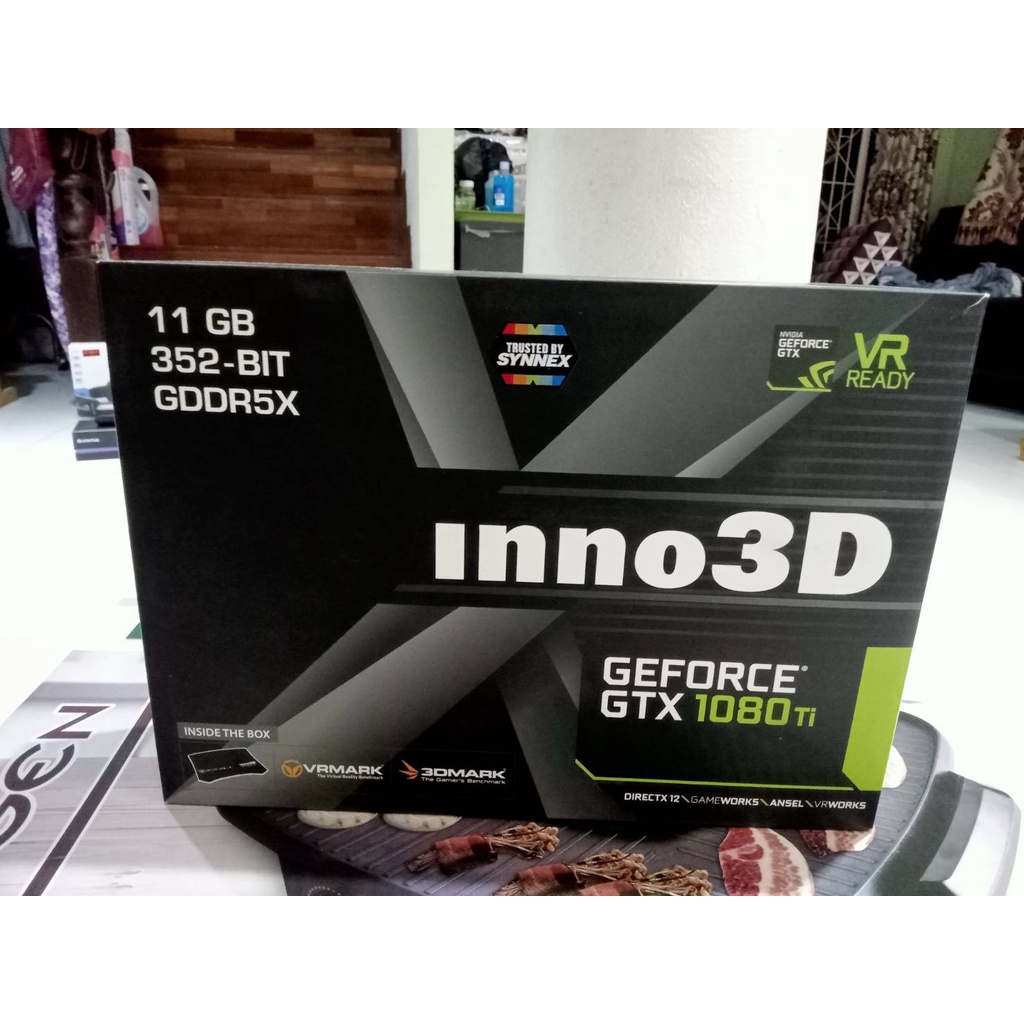 กล่องการ์ดจอ Inno3D GTX1080Ti