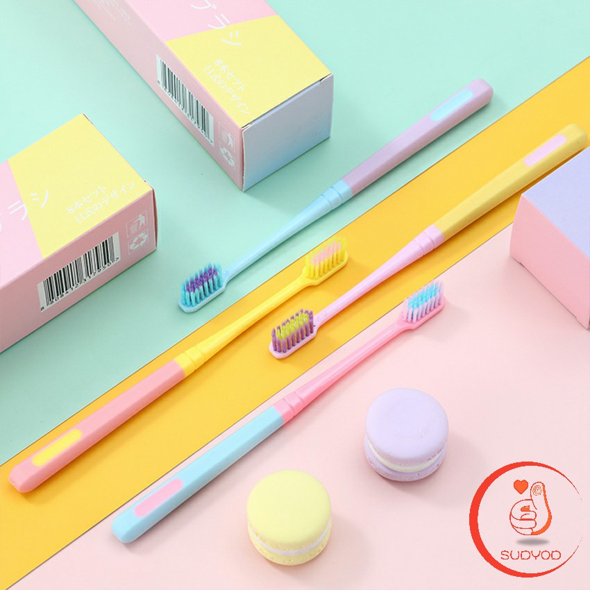 สีพาสเทล สไตล์ญี่ปุ่น สวย น่ารัก น่าใช้  พร้อมส่ง ราคาต่อ ชิ้น แปรงสีฟัน  Ice cream toothbrush ราคา ถูกที่สุด ดีลบีเคเค แกลเลอรีภาพที่ 8