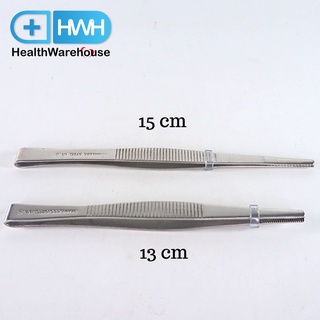 ปากคีบ (ความยาว 13 ซม./15 ซม.) แหนบ ฟอเซป ฟอร์เซป คีมคีบ Forceps Tweezers