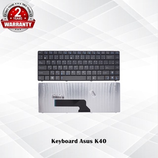 Keyboard Asus K40 / คีย์บอร์ด อัสซุส รุ่น  K40N K40IN K40E A41I X8AC X8AI  / TH-ENG *ประกัน 2 ปี *