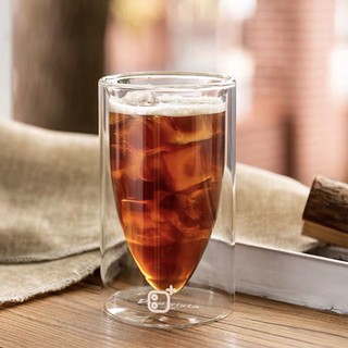 Brewista แก้วสองชั้นน้ำใส ใส่กาแฟ 250มล. 380มล. B+"Bullet" double wall glass cup