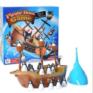 เกมส์แพนกวินตกเรือโจรสลัด - Pirate boat balancinggame เรือเพนกวิ้น