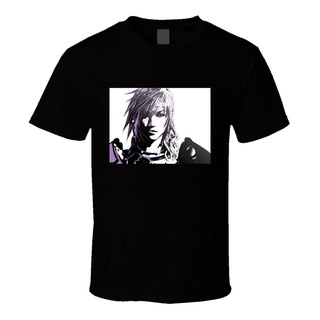 [COD]ใหม่ เสื้อยืดผ้าฝ้าย 100% แขนสั้น พิมพ์ลายอนิเมะ Final Fantasy Xiii Final Fantasy Xiii Game สําหรับผู้ชาย (1)S-5XL