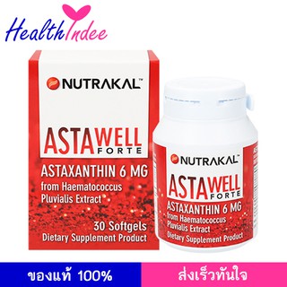 NUTRAKAL Astawell Forte 6mg 30s.