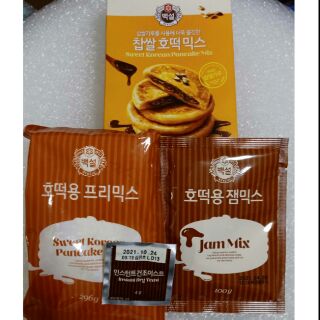 สินค้าพร้อมส่ง แป้งแพนเค้กเกาหลี 400 กรัม CJ Sweet Korean Pancake