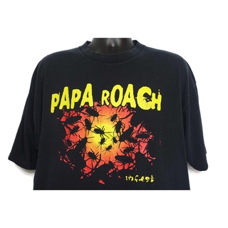 เสื้อยืด ลาย Papa Roach 2000 Papa Y2K 2 ด้าน สไตล์วินเทจ ของขวัญคนรักดนตรี