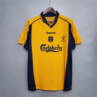 00-01เสื้อฟุตบอลย้อนยุค Liverpool Away Focus