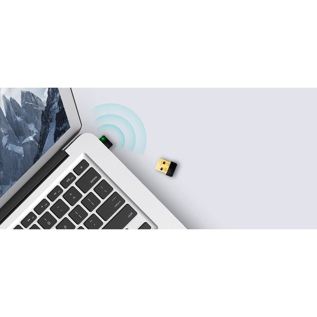 อะแดปเตอร์ไร้สาย Wireless USB Adapter TP-LINK (TL-WN725N) N150 N Nano USB WiFi 150Mbps.