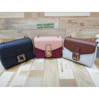 LYN TWO-TONE CROSSBODY BAG แท้💯%