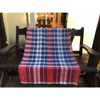 ผ้าขาวม้าผ้าฝ้าย 100% ขนาดใหญ่พิเศษ 75 x 175 CM.