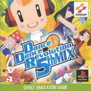 DANCE DANCE REVOLUTION 5TH MIX [PS1 JP : 1 Disc]