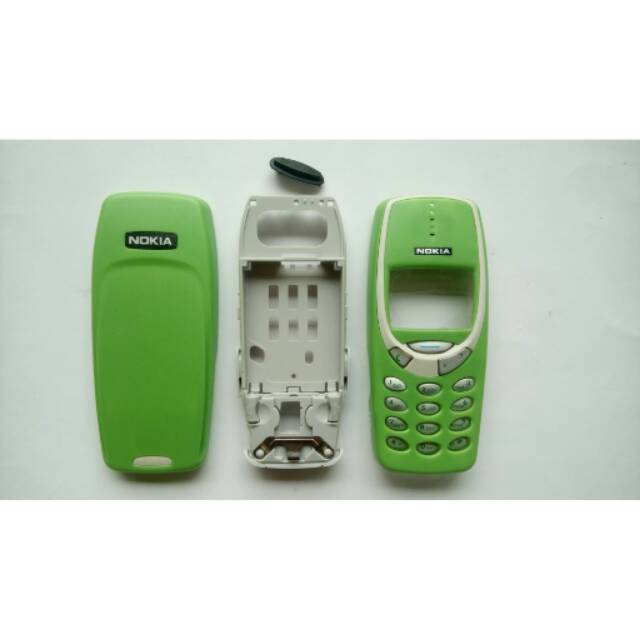 HIJAU Nokia 3310 สีเขียว ครบชุด Casing