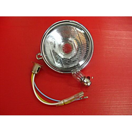 HEADLIGHT "JAPAN" REPLICA For HONDA C100 CA100 C102 CA102 C105 CA105T // ไฟหน้า จานฉาย ชุบโครเมี่ยม