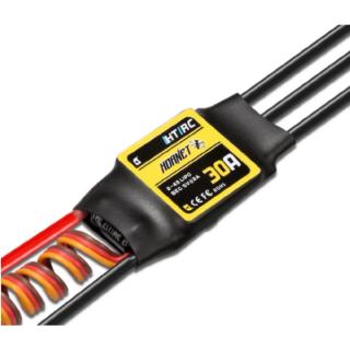 Htirc Hornet 2-4S 30A Brushless ESC พร้อม 5V/2A BEC สําหรับเครื่องบินบังคับ Hornet 30A