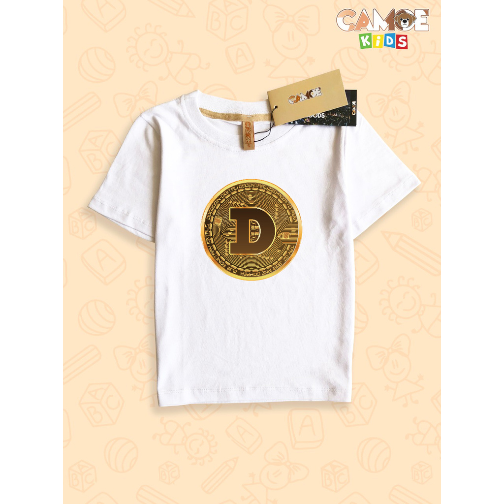 เสื้อยืด Dogecoin Cryptocurrency KIDS