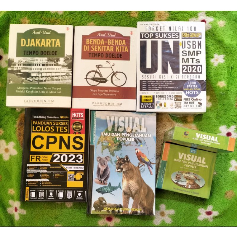 หนังสือต้นฉบับ ASSAL USUL DJAKARTA TEMPO DOCE, ORIGIN OF THE OBJECTS AROUND US TEMPO นําเสนอความสะดว