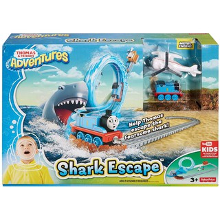 Thomas &amp; Friends Adventures, Shark Escape รุ่น DVT12 ของเล่นรถไฟ โทมัส