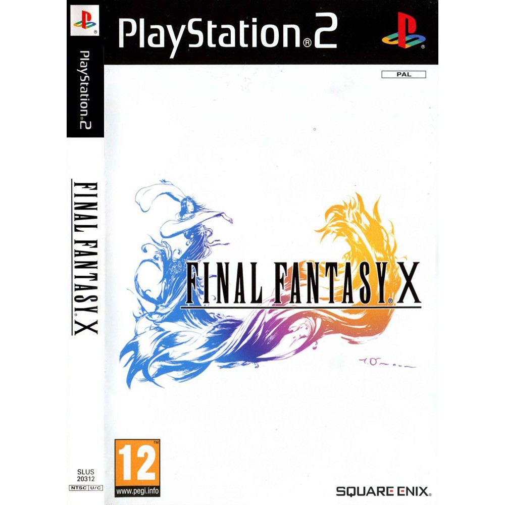 แผ่นเกมส์ Final Fantasy X PS2 Playstation2 คุณภาพสูง ราคาถูก
