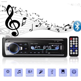 บลูทู ธ Auto radio รถสเตอริโอวิทยุ FM Aux อินพุตตัวรับ SD USB JSD-520 12V In-dash 1 din รถ MP3 เครื่องเล่น