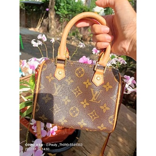 Lv speedy mini bag used like new size 6.5"