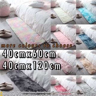 พรมปูพื้น ขนปุยนุ่ม 40 * 60 ซม. / 40 * 120 ซม. Permaidani Bulu Alas Kaki Karpet