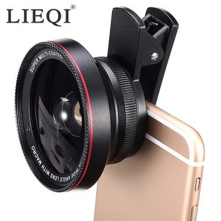 LIEQI LQ-025 คลิปเลนส์ 0.6X Wide-angle 10X Macro-len ของแท้100%(สินค้ามีพร้อมส่ง)