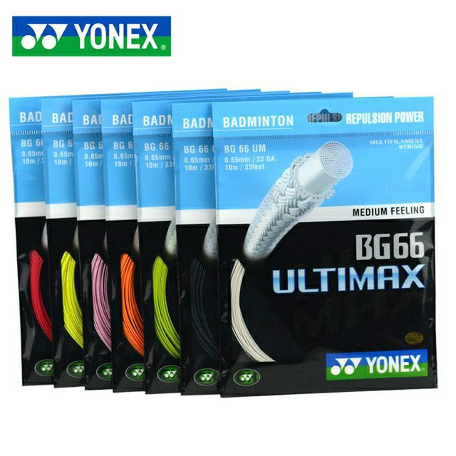 YONEX SUNRISE BG66 & BG66 ULTIMAX BADMINTON STRINGS