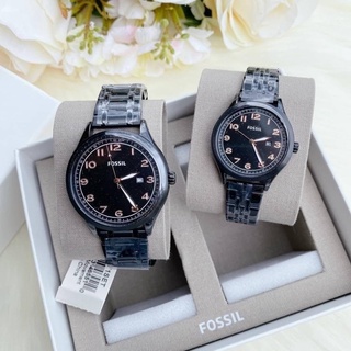 นาฬิกาFossil คู่ชาย-หญิง #BQ2471SET ของแท้ค่ะ