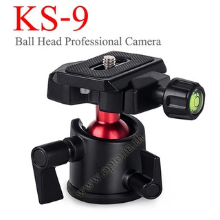 KS-9 Professional Camera Tripod Ballhead Ball Head