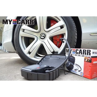 เครื่องปั้มลม Carry Case 300 PSI ไฟรถยนต์ เอกนกประสงค์ พกพาสะดวก ใช้งานง่าย Myandcarr