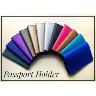 ปกพาสปอร์ต กระเป๋าพาสปอร์ต Passport Cover แจ้งสีทางแชทได้เลยคะ