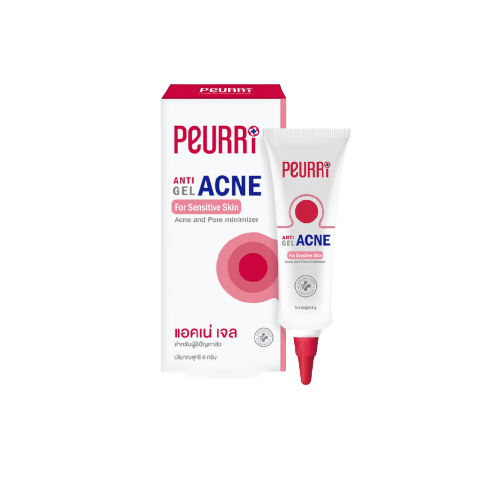 [ขายดี] เจลแต้มสิว Peurri Anti Acne Gel ลดสิวอักเสบ สิวอุดตัน สิวผด ขนาด 8 กรัม-8 กรัม